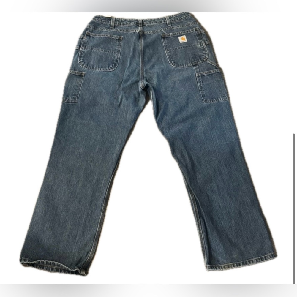 Carhartt Women’s Utility Work Jeans | Size 18x32 | 5-Pocket + Side Pockets - Picture 3 of 6